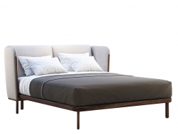 杜布瓦床卧室家具3D模型素材下载Dubois Bed by De La Espada