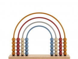 Little Dutch品牌纯天然彩虹算盘玩具3D模型素材下载Rainbow Abacus Pure & Nature Toy