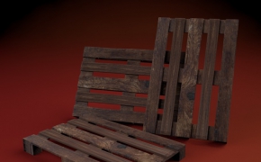木架/木托盘C4D模型 Pallet/Bancale