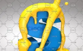 C4D熔化液体动画工程 CREATING MELTING LIQUID ANIMATION