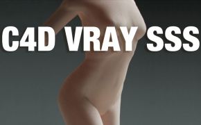 vray人体皮肤材质 C4D VRAY SSS