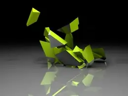 C4D立体破碎动画工程 Slow Motion Explode