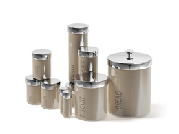 香料容器套装调味品瓶子配料瓶C4D模型下载