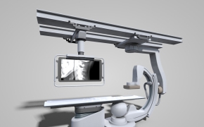 医院医疗器械：医用x射线机、x光机、X线机C4D模型 c4d X-Ray-MachineX-Ray-Machine