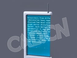 C4D未来城市数显屏幕模型