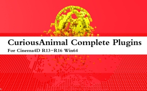 C4D运动图形MG动画插件合集CuriousAnimal Complete Plugins For Cinema4D R13-R16