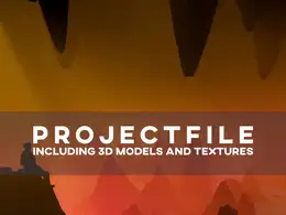 C4D重峦叠嶂的科幻外星山峰创意工程