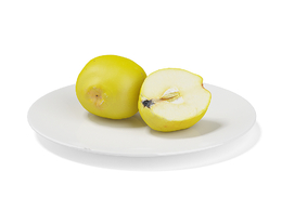 切开的水果梨子C4D模型下载