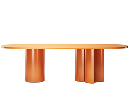 赞诺塔餐桌现代餐桌3D模型素材下载Bol Table by Zanotta