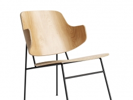 企鹅休闲椅单人沙发椅3D模型素材下载The Penguin Lounge Chair by Menu