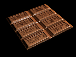 巧克力块C4D模型 milk chocolate