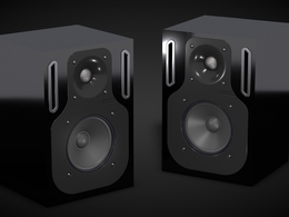 音频扬声器 音响 音箱C4D模型 Audio Speaker