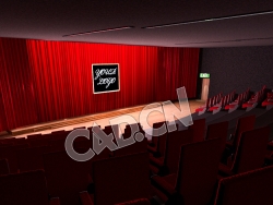 C4D电影院模型 Video Production Pack - Cinema