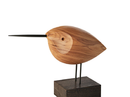 Warm Nordic警觉鸻鸟装饰品3D模型素材下载Beak Bird Awake Snipe Decoration by Warm