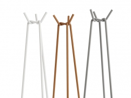 钢制衣帽架家具3D模型素材下载Knit Steel Coat Stand by Hay