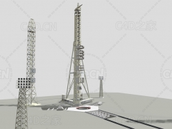 卫星发射场发射塔架 n-1-5l-launch-site