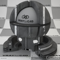 vray for c4d材质：Road