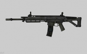ACR突击步枪C4D模型 ACWR