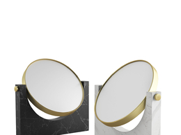 大理石镜子C4D模型 Pepe Marble Mirror