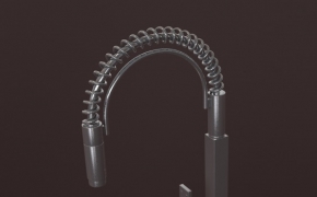 水龙头C4D模型 Tap the 3D model