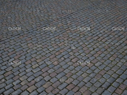 青石头红石头相间的无缝地面贴图模型 cobblestone