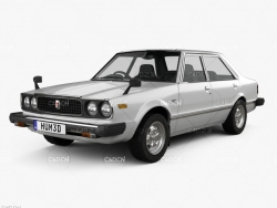 1977款本田雅阁轿车 Honda Accord sedan 1977 3D model