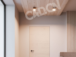 C4D Corona室内模型：简约客厅模型 indoor C4D