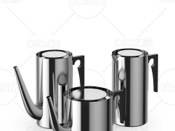 电镀咖啡壶 Stelton AJ coffee pots