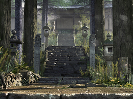 深山古刹