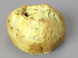 黄面包C4D模型 Rustic Bun