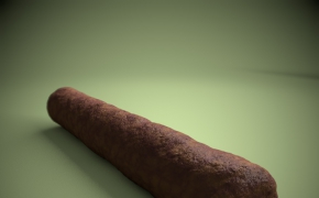 食品材质：肉肠C4D材质 Frikandel Shader