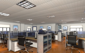 办公室场景C4D模型 Office 3D model