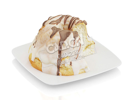 C4D糖霜蛋糕食物模型 Cake with icing