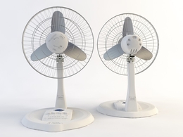 电风扇 台式电风扇C4D模型 Ventilator 3d model