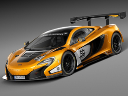 2015款迈凯伦650S跑车C4D模型 McLaren 650S GT3 2015 3D Model