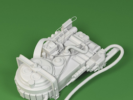 低面卡通发动机图标模型Ghost Pack