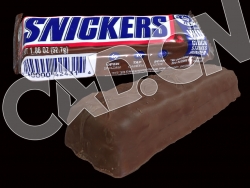 C4D士力架能量巧克力模型 snickers