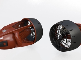 飞行器发动机C4D模型 Scooter