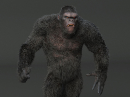黑猩猩 金刚MAYA模型 kingkong