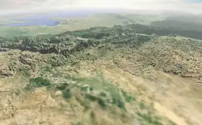 C4D地形