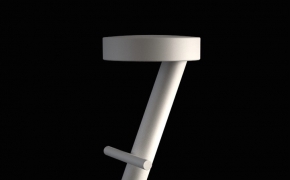 吧椅C4D模型 chair -02