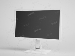 可旋转式电脑显示屏 display C4D模型下载