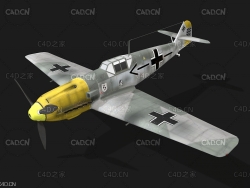 二战德国me109轰炸机 Me109e von Galland