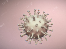 新冠病毒C4D模型Corona-Virus
