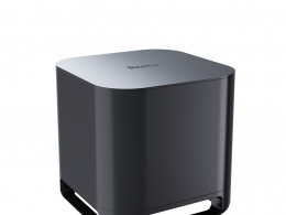 无线重低音音箱家庭影院低音炮3D模型素材下载Roku Wireless Subwoofer by Roku