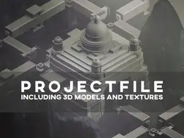 C4D科幻建筑创意工程 GENERIC GAZA