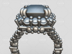 宝石女戒C4D模型 ChapelHills Tina