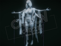 C4D女王之剑模型 The Queen of Swords