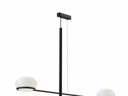 Leds C4可可双头吊灯3D模型素材下载Coco Double Suspended Light by Leds C4