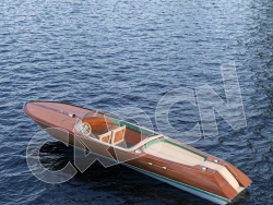 C4D快艇 motorboat 3d model